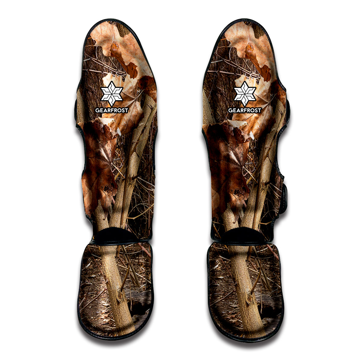 Hunting Camo Pattern Print Muay Thai Shin Guard