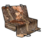 Hunting Camo Pattern Print Pet Car Back Seat Cover
