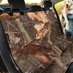 Hunting Camo Pattern Print Pet Car Back Seat Cover