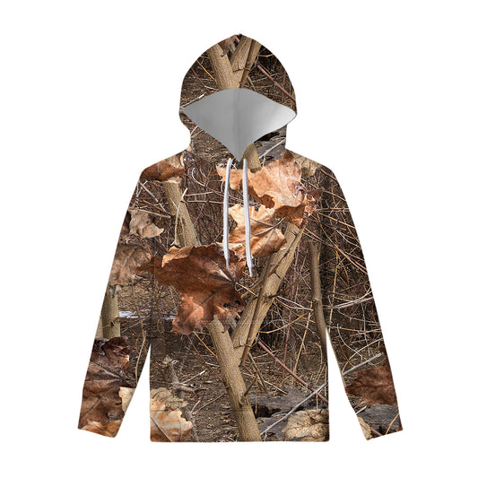 Hunting Camo Pattern Print Pullover Hoodie