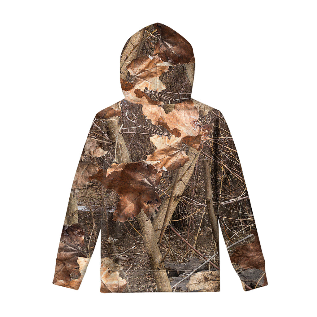Hunting Camo Pattern Print Pullover Hoodie