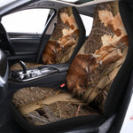 Hunting Camo Pattern Print Universal Fit Car Seat Covers