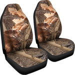 Hunting Camo Pattern Print Universal Fit Car Seat Covers