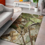 Hunting Camouflage Pattern Print Area Rug