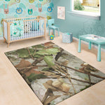 Hunting Camouflage Pattern Print Area Rug