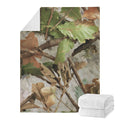 Hunting Camouflage Pattern Print Blanket