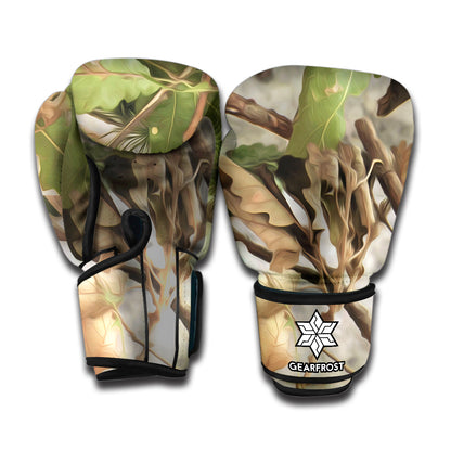 Hunting Camouflage Pattern Print Boxing Gloves