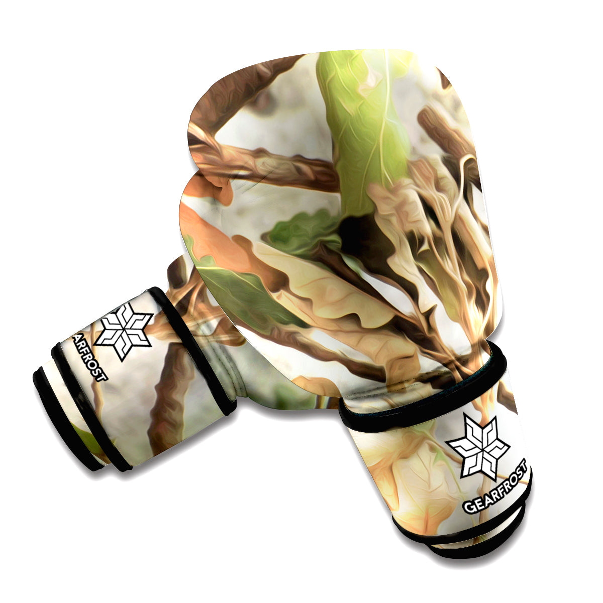 Hunting Camouflage Pattern Print Boxing Gloves