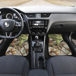 Hunting Camouflage Pattern Print Front and Back Car Floor Mats
