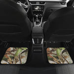 Hunting Camouflage Pattern Print Front and Back Car Floor Mats