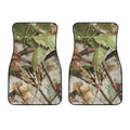 Hunting Camouflage Pattern Print Front Car Floor Mats