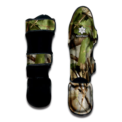 Hunting Camouflage Pattern Print Muay Thai Shin Guard