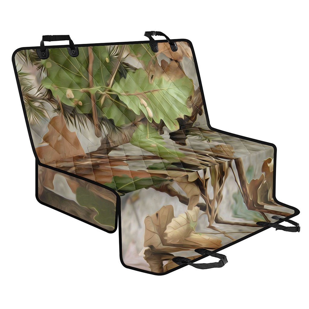Hunting Camouflage Pattern Print Pet Car Back Seat Cover