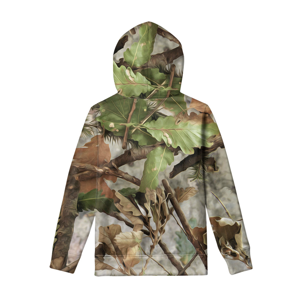 Hunting Camouflage Pattern Print Pullover Hoodie