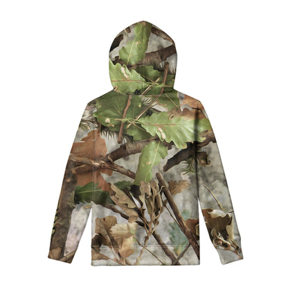 Hunting Camouflage Pattern Print Pullover Hoodie