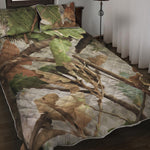 Hunting Camouflage Pattern Print Quilt Bed Set