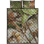 Hunting Camouflage Pattern Print Quilt Bed Set