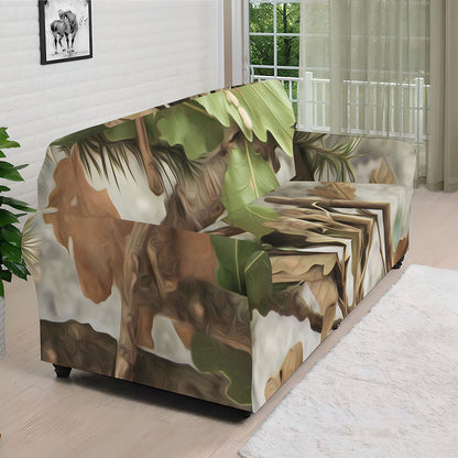 Hunting Camouflage Pattern Print Sofa Cover