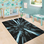 Hyperspace Lightspeed Print Area Rug