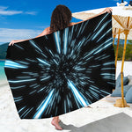 Hyperspace Lightspeed Print Beach Sarong Wrap