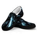 Hyperspace Lightspeed Print Black Slip On Sneakers