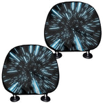 Hyperspace Lightspeed Print Car Headrest Covers