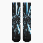Hyperspace Lightspeed Print Crew Socks
