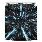 Hyperspace Lightspeed Print Duvet Cover Bedding Set