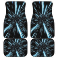 Hyperspace Lightspeed Print Front and Back Car Floor Mats