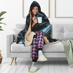 Hyperspace Lightspeed Print Hooded Blanket