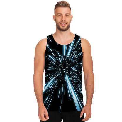 Hyperspace Lightspeed Print Men's Tank Top