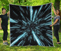 Hyperspace Lightspeed Print Quilt