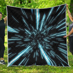 Hyperspace Lightspeed Print Quilt