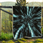 Hyperspace Lightspeed Print Quilt