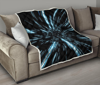 Hyperspace Lightspeed Print Quilt