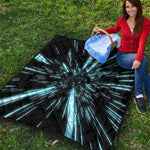Hyperspace Lightspeed Print Quilt