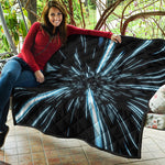 Hyperspace Lightspeed Print Quilt
