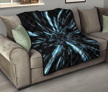 Hyperspace Lightspeed Print Quilt