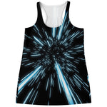 Hyperspace Lightspeed Print Women's Racerback Tank Top