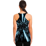 Hyperspace Lightspeed Print Women's Racerback Tank Top