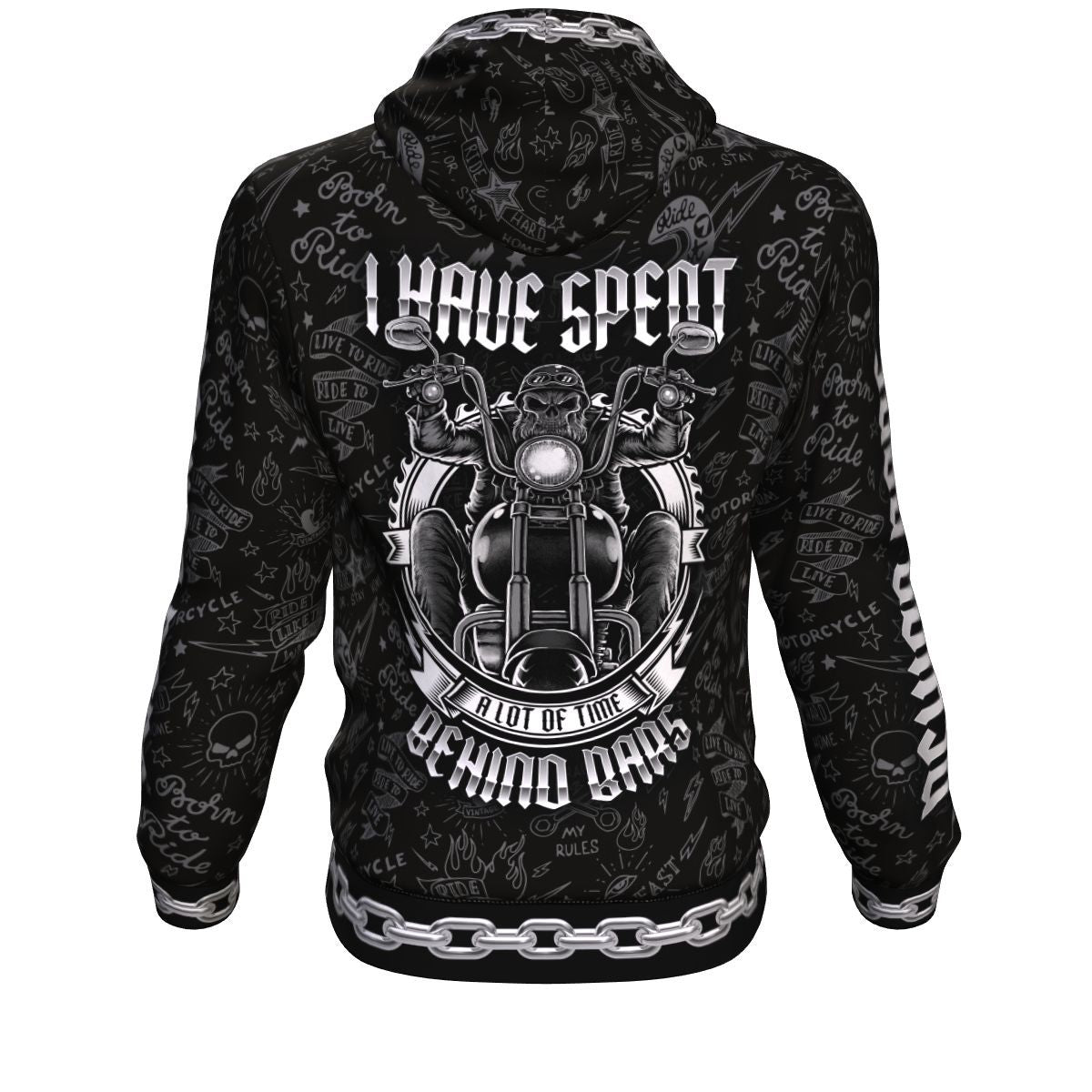 I Have Spent A Lot Of Time Behind Bars Unisex Pullover Hoodie GearFrost