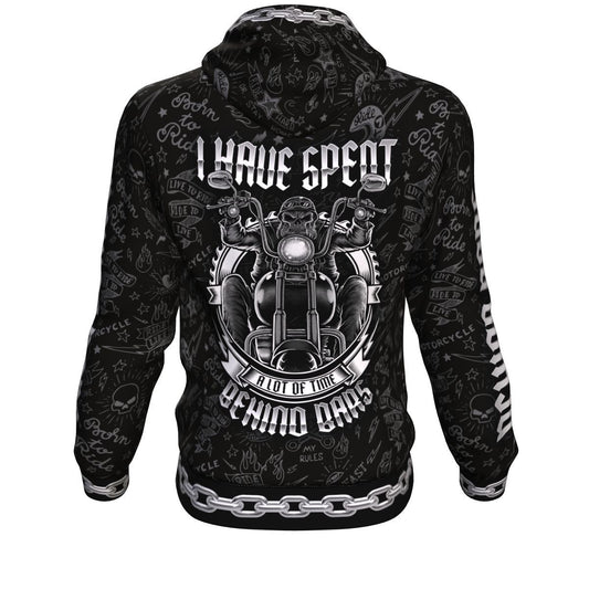 I Have Spent A Lot Of Time Behind Bars Unisex Pullover Hoodie GearFrost