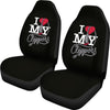 I Love My Love Clippers Universal Fit Car Seat Covers GearFrost