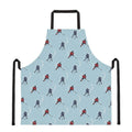 Ice Hockey Players Pattern Print Apron