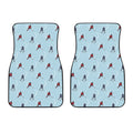 Ice Hockey Players Pattern Print Front Car Floor Mats