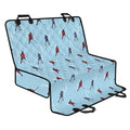 Ice Hockey Players Pattern Print Pet Car Back Seat Cover
