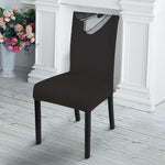 Ice Hockey Skates Print Dining Chair Slipcover