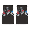 Ice Hockey Skates Print Front Car Floor Mats