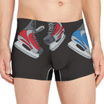 Ice Hockey Skates Print Men's Boxer Briefs