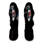 Ice Hockey Skates Print Muay Thai Shin Guard
